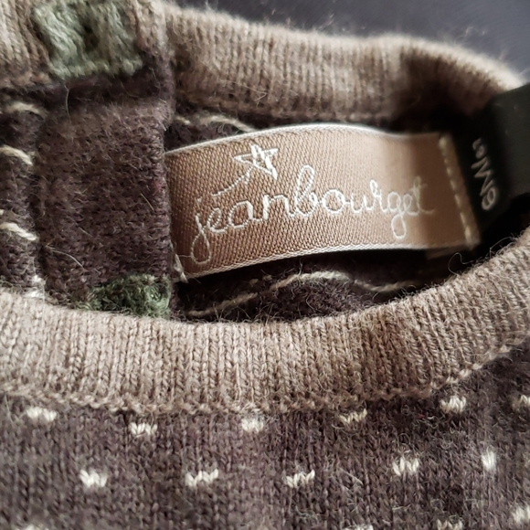 Jean Bourget knit dress and hat set, 6 mths - Picture 3 of 3